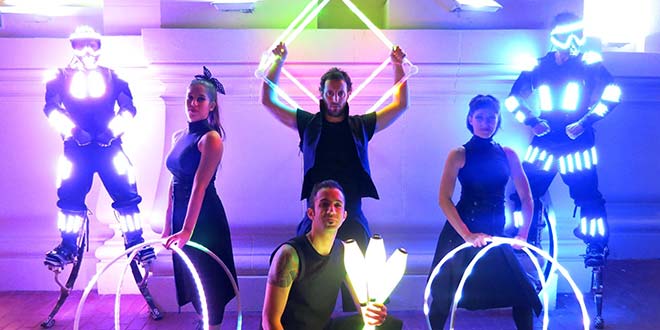 electroarte para fiestas