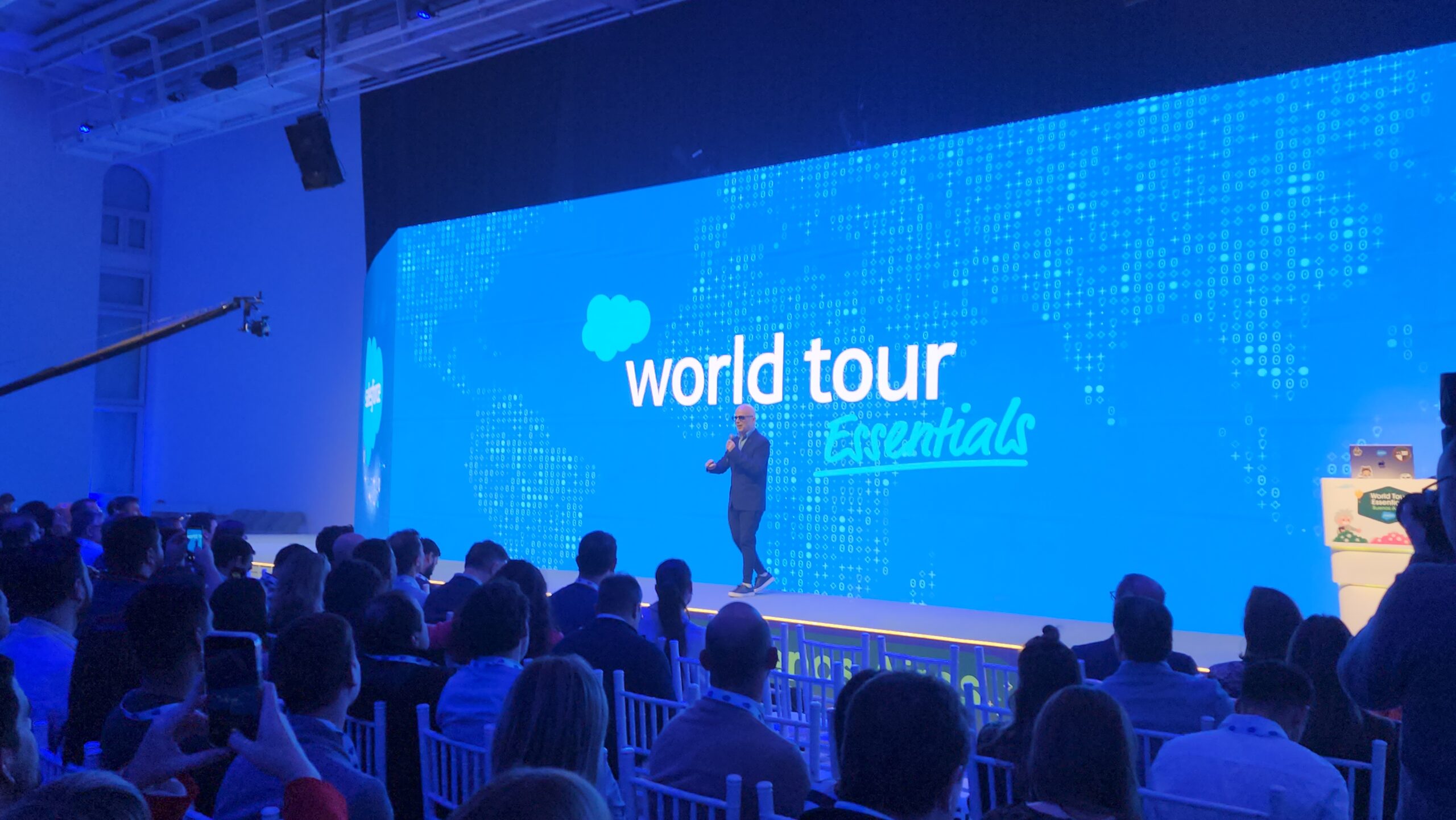 World Music BA junto a Sebastián Wainraich en el evento de Salesforce 5 World Music BA junto a Sebastián Wainraich en el evento de Salesforce 1