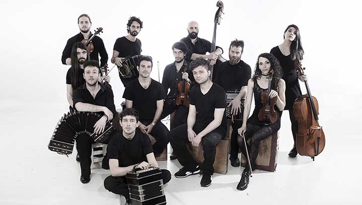 contratar a la orquesta tipica ciudad baigon