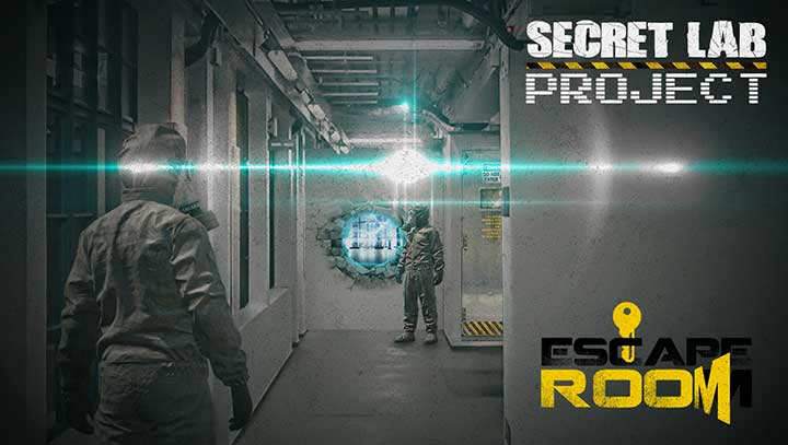 contratar a escape room secret lab
