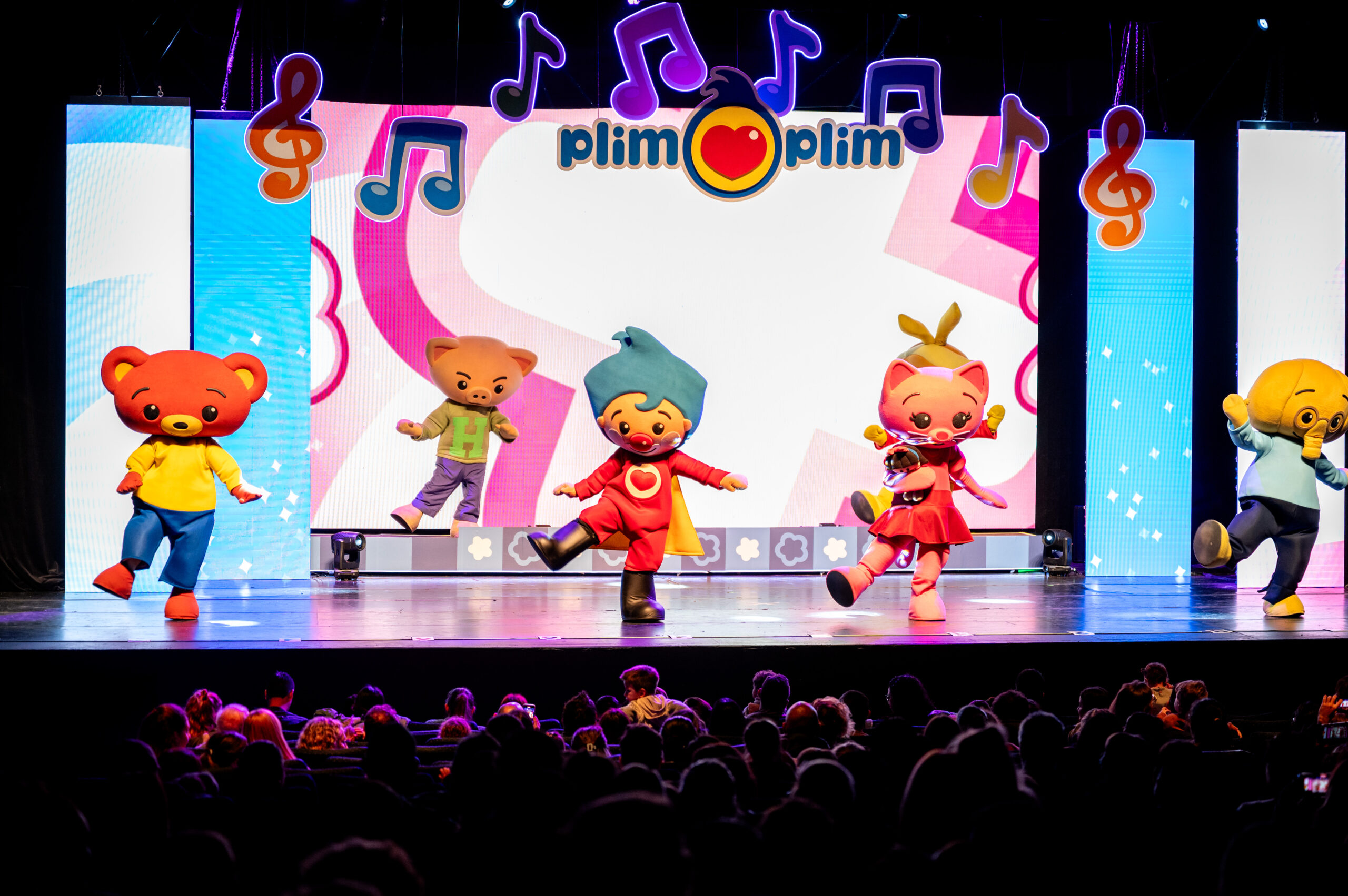 Plim Plim en vivo en el teatro Broadway