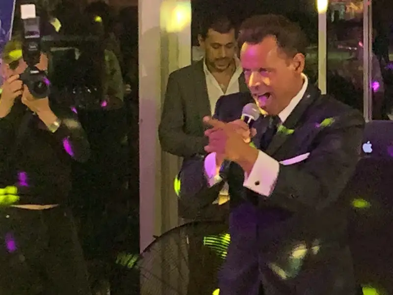 andres rey en el club hipico argentino
