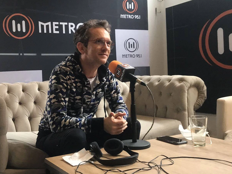 Diego Reinhold en Radio Metro