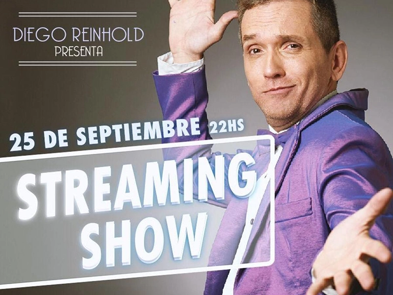 Diego Reinhold en su Streaming Show