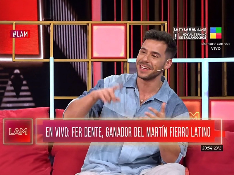 Fer Dente - Ganador del Martin Fierro Latino