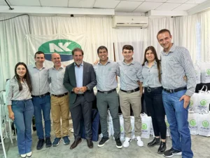 Claudio Zuchovicki en evento realizado por Ronda comunicativa Agro BC