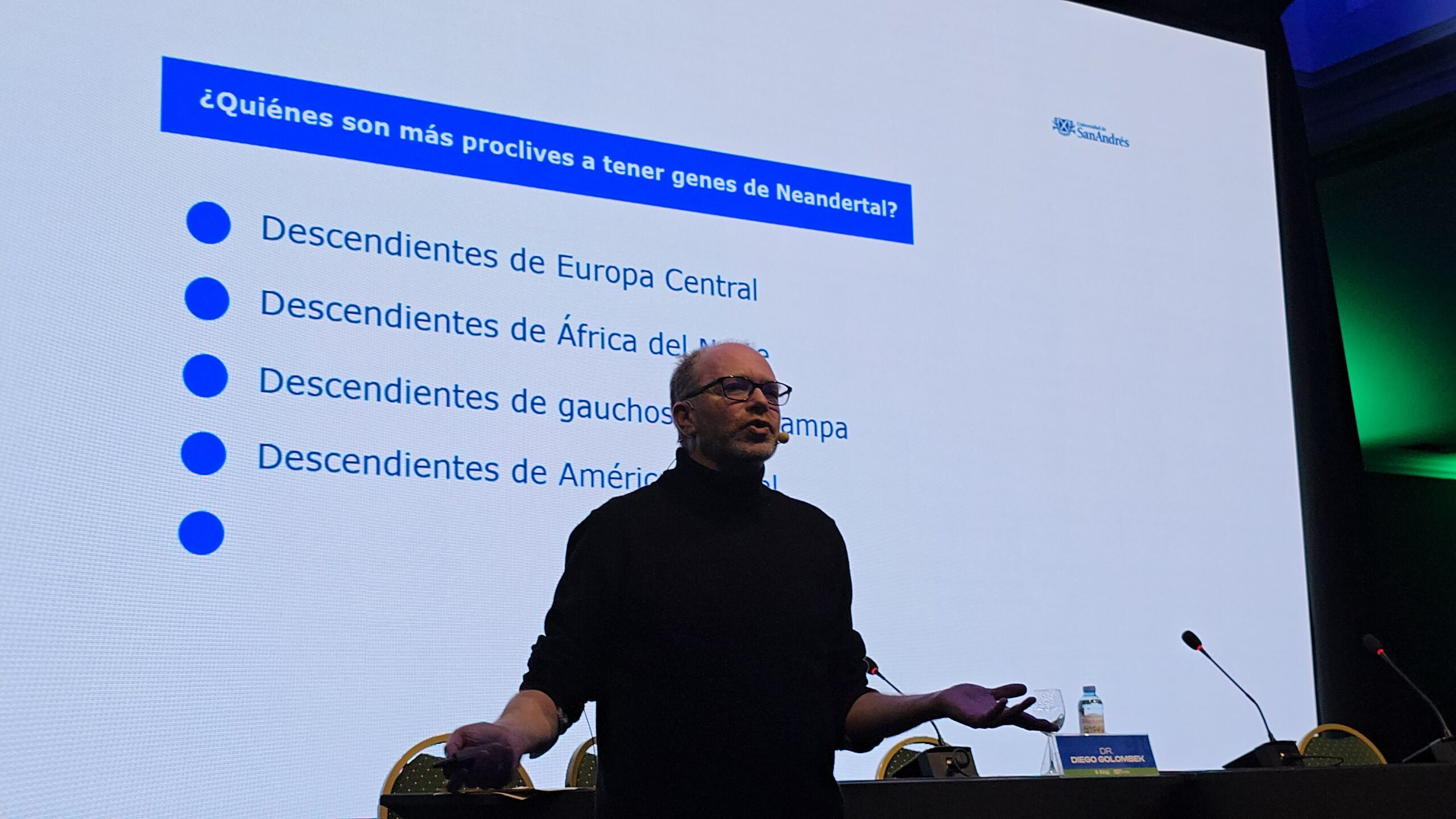 Diego Golombek y una charla imperdible en Pilar 3