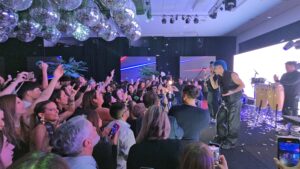 Luck Ra en el cumpleaños de 15 de paloma. Show privado producido por World Music BA