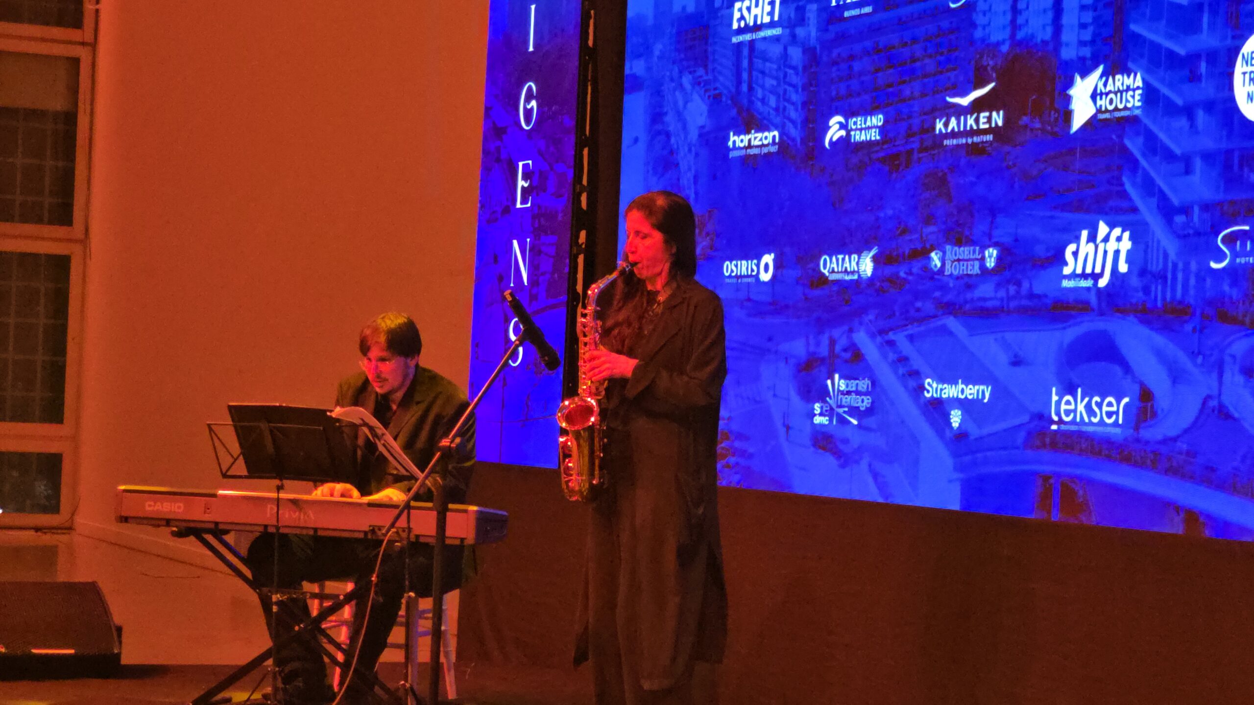 Casiana Grosso en el cóctel de Orígens 3