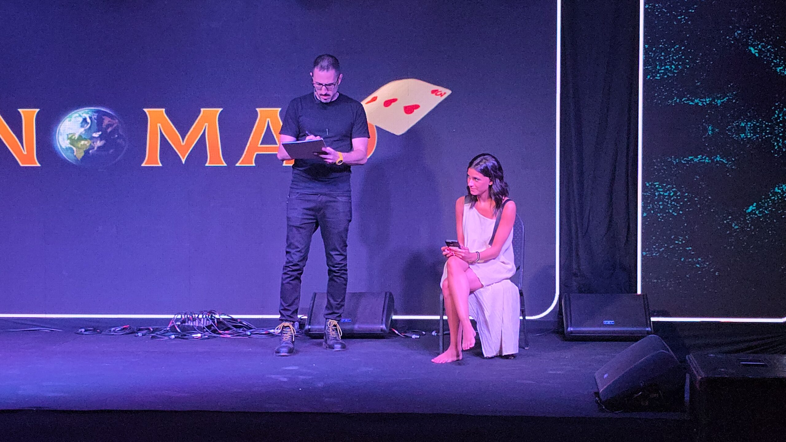 Adrián Lacroix en la fiesta anual de Pilotos SA 3