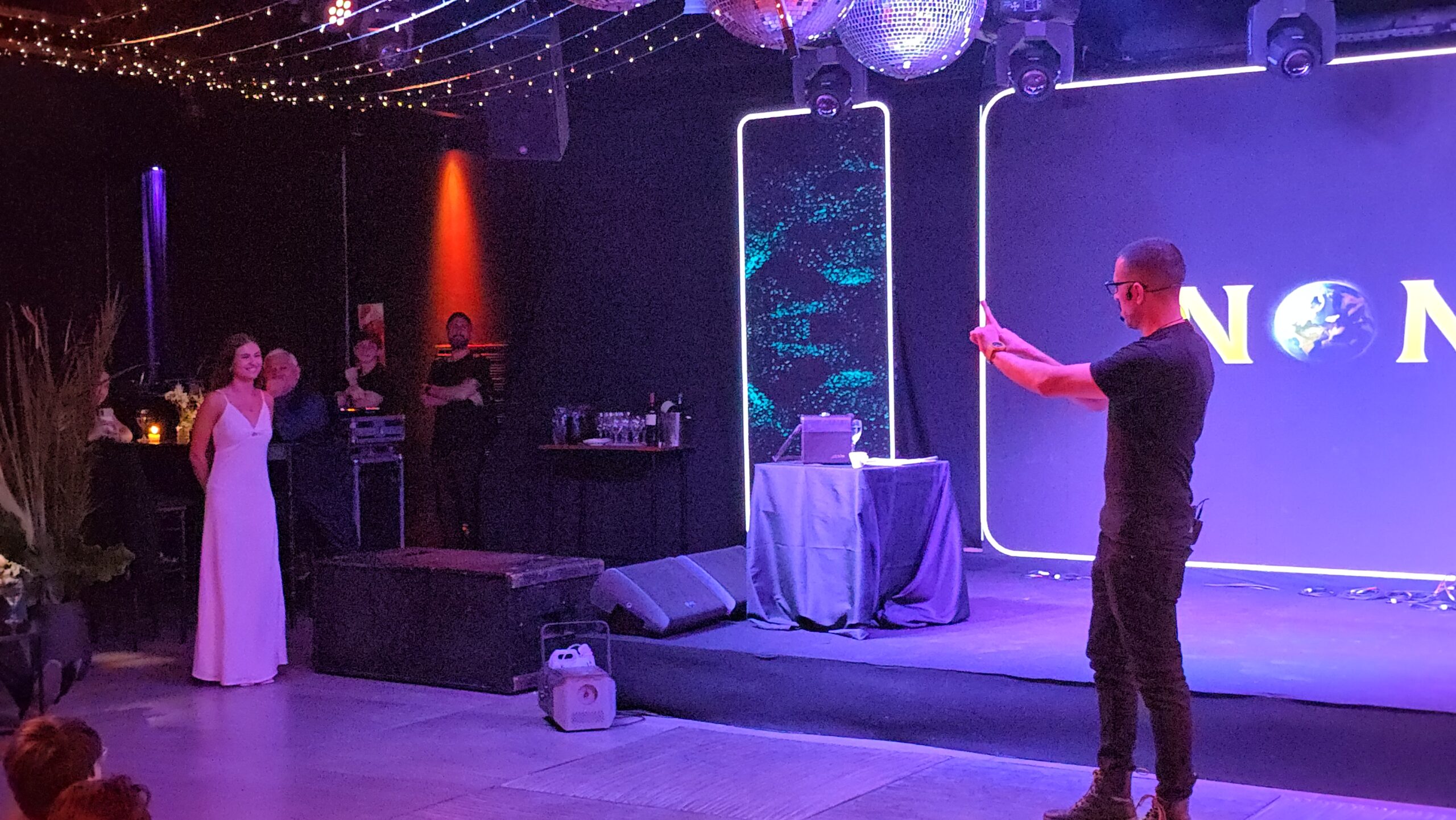 Adrián Lacroix en la fiesta anual de Pilotos SA 6