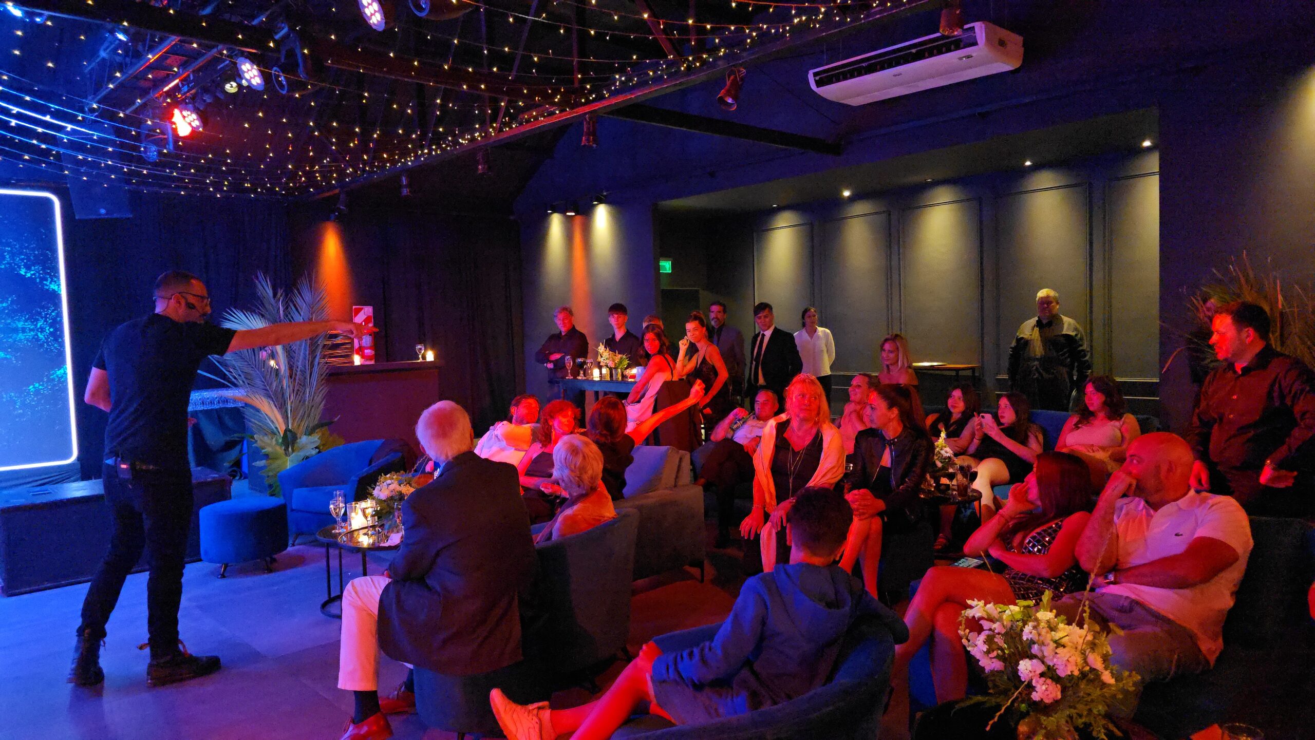 Adrián Lacroix en la fiesta anual de Pilotos SA 2