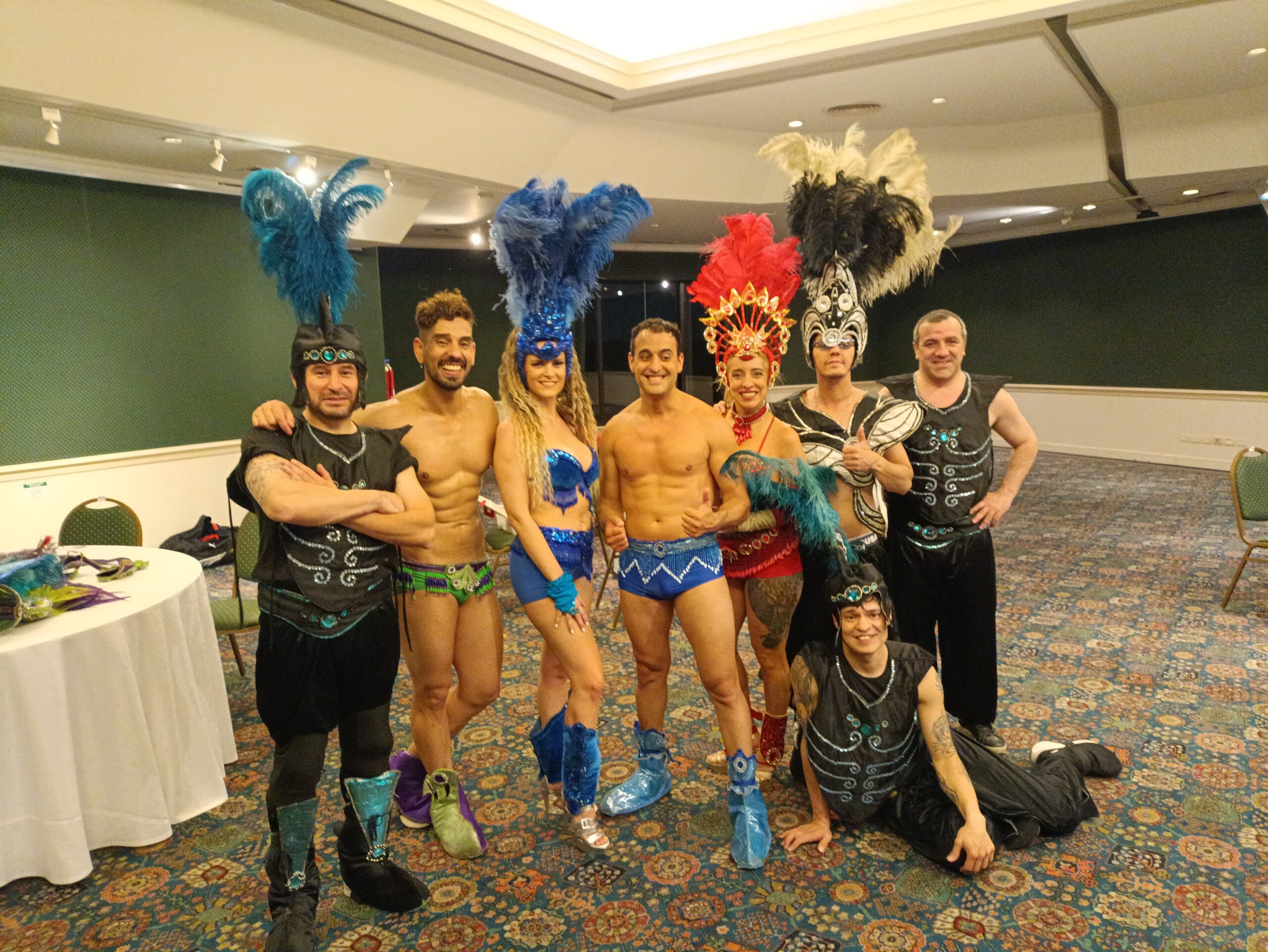 World Music BA junto a Batucada Cambacua en el evento corporativo de Mercedes Benz 1