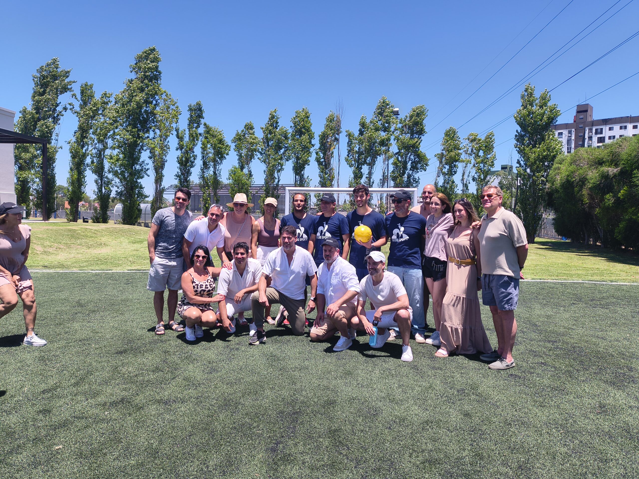 Martín Demonte en la fiesta de fin de año de Remax Tango 7