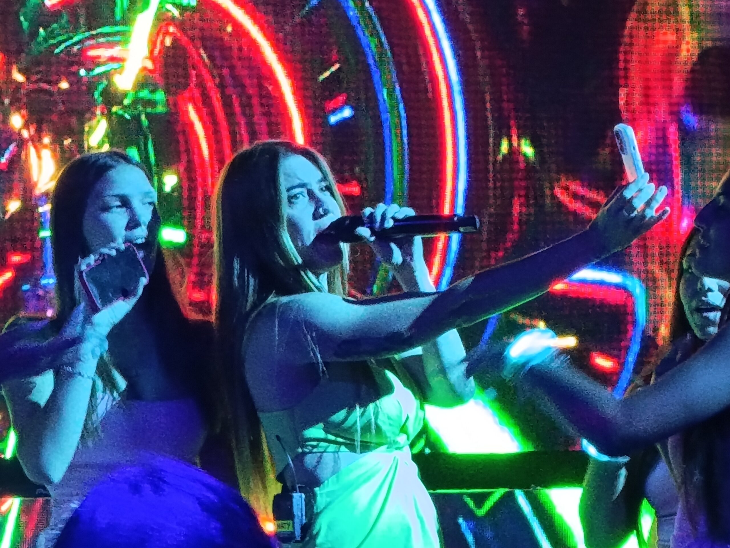 Show en vivo de Nati Ferrero en el cumpleaños de 15 de Lola 1