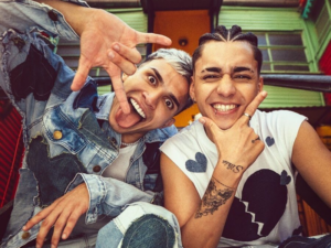 Show de Roze en el cumpleaños de 15 de Mora 11