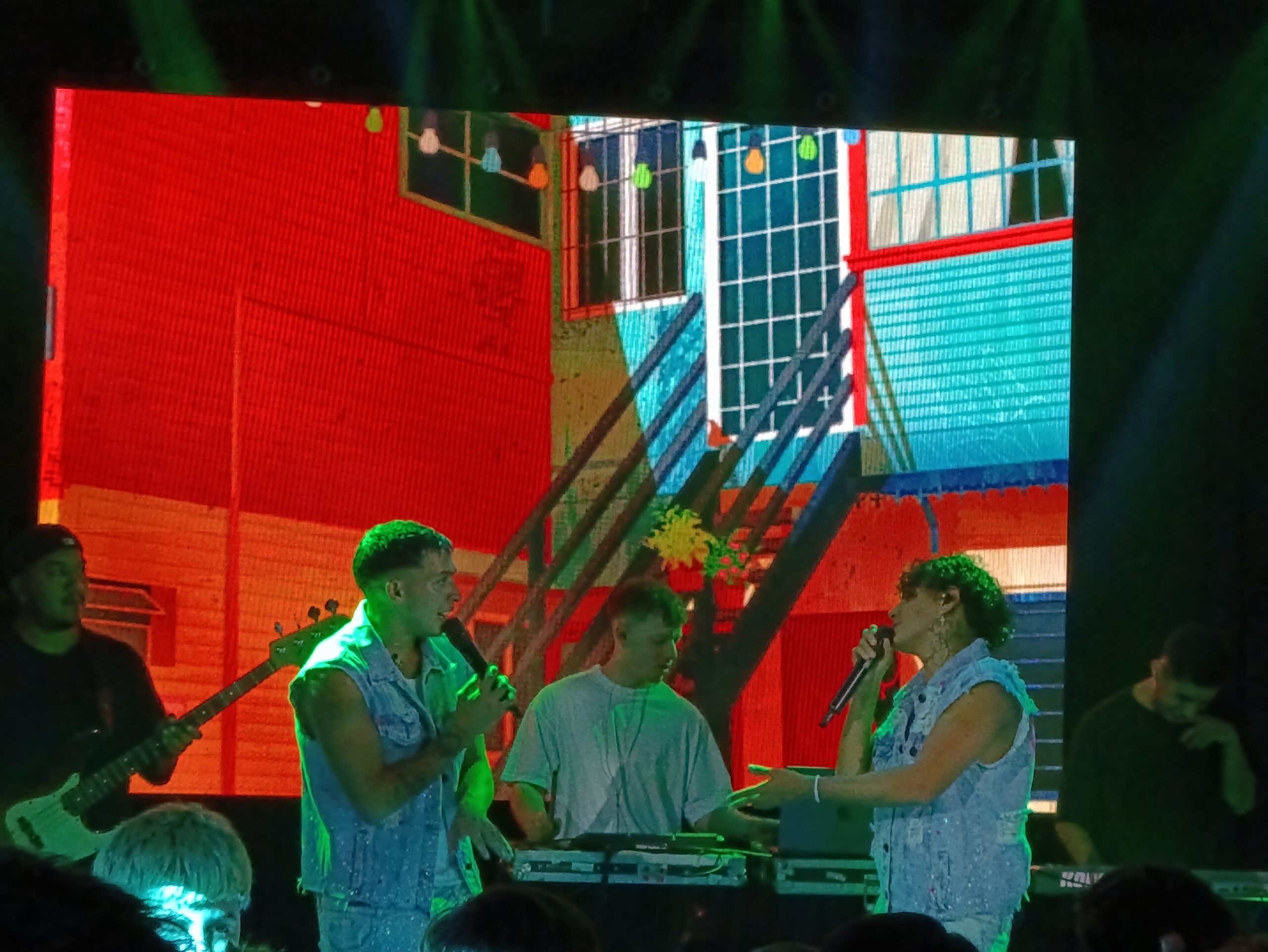 Show de Roze en el cumpleaños de 15 de Mora 15